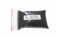 Czarny piasek naturalny bazaltowy do hodowli mrówek 150 gram ,Dekora