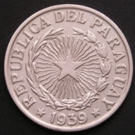 Paragwaj 5 pesos 1939