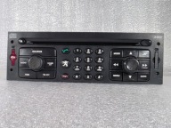 RADIO RADIOODTWARZACZ CD RDS TELEFON 96533154XT PEUGEOT 307 01-05 PŁYTY