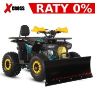 QUAD Z PŁUGIEM 125 ATV BARTON RAPTOR LED RATY Kxd DOWÓZ PŁUG