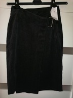 SPÓDNICA BERSHKA 34 XS CZERŃ