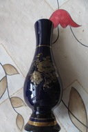 WAZON ZDOBIONY KWIAT ZŁOTY