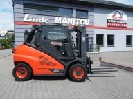 Kontenerowy wózek widłowy Linde H45D-02 (rok 2018, z przesuwem bocznym,)