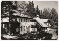 Międzygórze okolice. Schronisko PTTK Maria Śnieżna. Stempel. Obieg 1974 r.