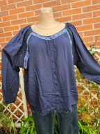 Vero Moda bluzka koszula etno boho haft gipiura wiskoza M