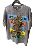 T-shirt damski dekatyzowana bawełna