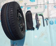 OPEL CORSA D KOŁO ZAPASOWE LEWAREK PODNOŚNIK KLUCZ UCHO ZESTAW NAPRAWCZY