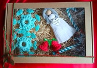 Zestaw na choinkę z makramy