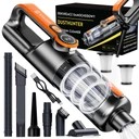 Odkurzacz samochodowy do auta ręczny cyklonowy bezprzewodowy USB 17 kPa