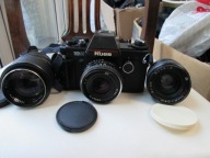 Aparat Kiev Kiev-19M Z TRZEMA OBIEKTYWAMI