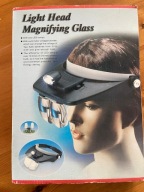 LEKKIE NAGŁOWNE OKULARY POWIĘKSZAJĄCE