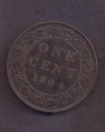 Kanada - 1 Cent 1904 rok