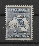 Australia S918 fauna kangur 1915r. 24funty