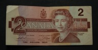 Kanada - banknot - 2 Dolary 1986 rok