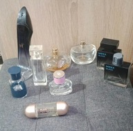 Puste flakony butelki po oryginalnych perfumach 9 szt