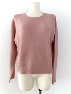 DAMSKI SWETER ROZMIAR 38 PUDROWY ROZ