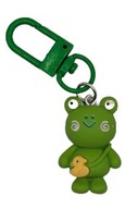 Brelok do kluczy Żabka ozdoba do plecaka piórnika torebki i walizki prezent