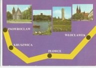 WŁOCŁAWEK INOWROCŁAW KRUSZWICA - MAPKA