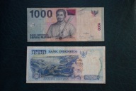 Banknoty Indonezja 2x1000 rupiah 1992-2000 rok !!!