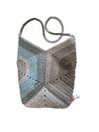 Torebka na szydełku | bawełniana | lekka | boho | unikat | ze sznurka I