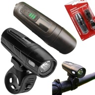 MOCNA LAMPA LED Lampka rowerowa przednia XC-283LS USB 200LM