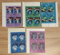 ZWIĄZEK RADZIECKI - ZESTAW ZNACZKÓW, 1979 r.KOSMOS.- czwórki.