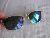 OKULARY SŁONECZNE MUCHY W PRZEŻROCZYSTYCH RAMKACH Z MAROKA LOMBARD CHICAGO