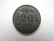 ŻETON 20 Heller 1915 OBÓZ JENIECKI K.u.K. AUSTRO-WĘGRY !!!