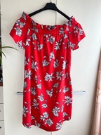 36 38 M 40 Atmosphere sukienka letnia kwiaty hiszpanka odkryte ramiona