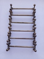 Koziołki do sztućców posrebrzane Braci Henneberg -6 szt.Warszawa około1930r