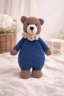 maskotka miś przytulanka 40 cm ręczne robione