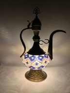 Turecka lampa stołowa z mozaiki Allatin