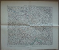 Warszawa, Lublin, Łódź, Twierdza Modlin (Nowo-Georgiewsk) Mapa 1914 (D1)