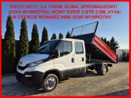 Iveco 35c17 3.0 Brygadowka Doka Wywrotka 3-str, Kiper 3.5m, 154tys ,klima,