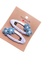 Spinki spineczki do włosów kwiatki 2 szt.