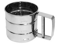 SITKO CEDZAK metalowy kubek przesiewacz mąki Cukier Puder