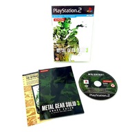 METAL GEAR SOLID 3 SNAKE EATER PS2 PREMIEROWE WYDANIE PAL ENG UK