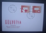 FDC Mi aut 15 - 16 SZWAJCARIA Z AUTOMATU