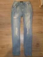 Dżinsy z dziurami SikSilk XS