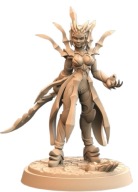 Arachnid Female Kobieta Pająk Pinup A Druk 3D NSFW