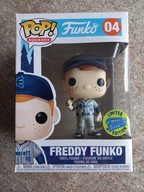 UNIKAT Figurka Funko Pop FREDDY FUNKO AQUASOX BASEBALL Exclusive #04