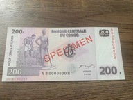 Kongo - 200 franków - 2007 - specimen - UNC