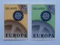 Islandia - Europa CEPT 1967 - Mi. 409-10 **