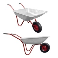 TACZKA OGRODOWA MOCNA METALOWA 80/120L