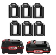 6 x Uchwyt na baterie Parkside 18V 20V / Druk 3D