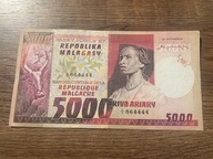 Madagaskar - 5000 franków
