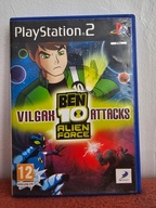 Ben 10 Alien Force Vilgax Attacks PS2 3XA Komplet