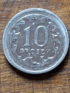 10 gr z 2021 r. destrukt nadlewy na krawędziach rewersu i awersu bcm!!