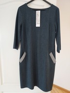 Sukienka kolor grafit rozmiar 46 NOWA