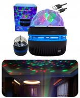 Mini Lampka NOCNA PROJEKTOR GWIAZD NIEBA